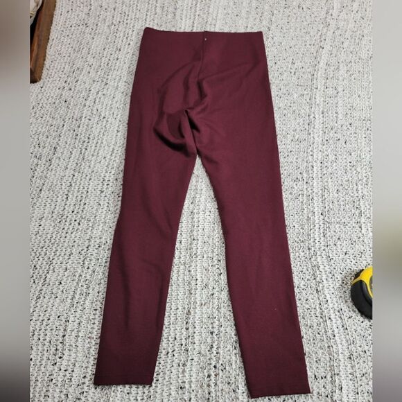 Loft petite leggings maroon sz xsp - Picture 7 of 12